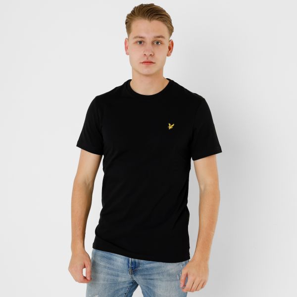 Lyle & Scott Plain Polo T-shirt Zwart