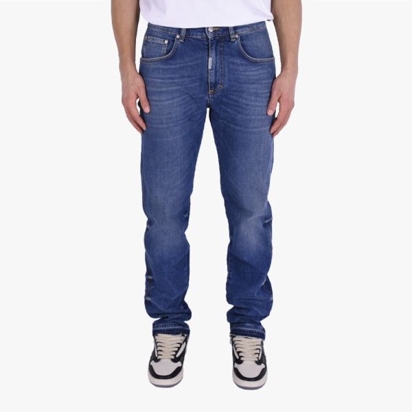 represent straight leg denim jeans vintage blauw 0
