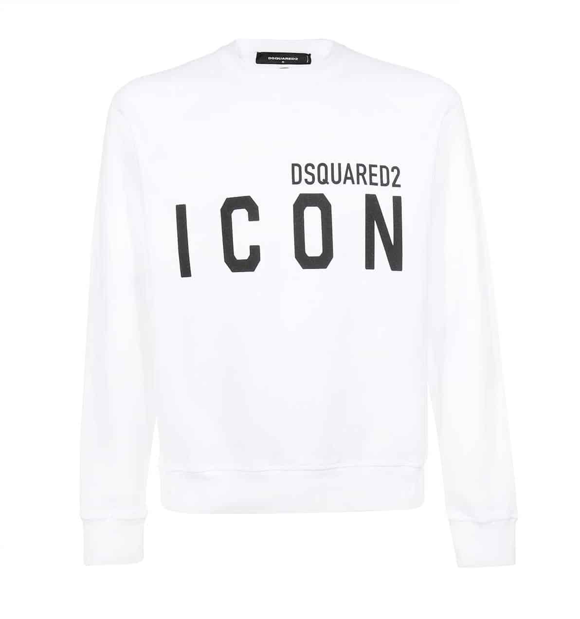Dsquared Icon Sweater Wit S79GU0004