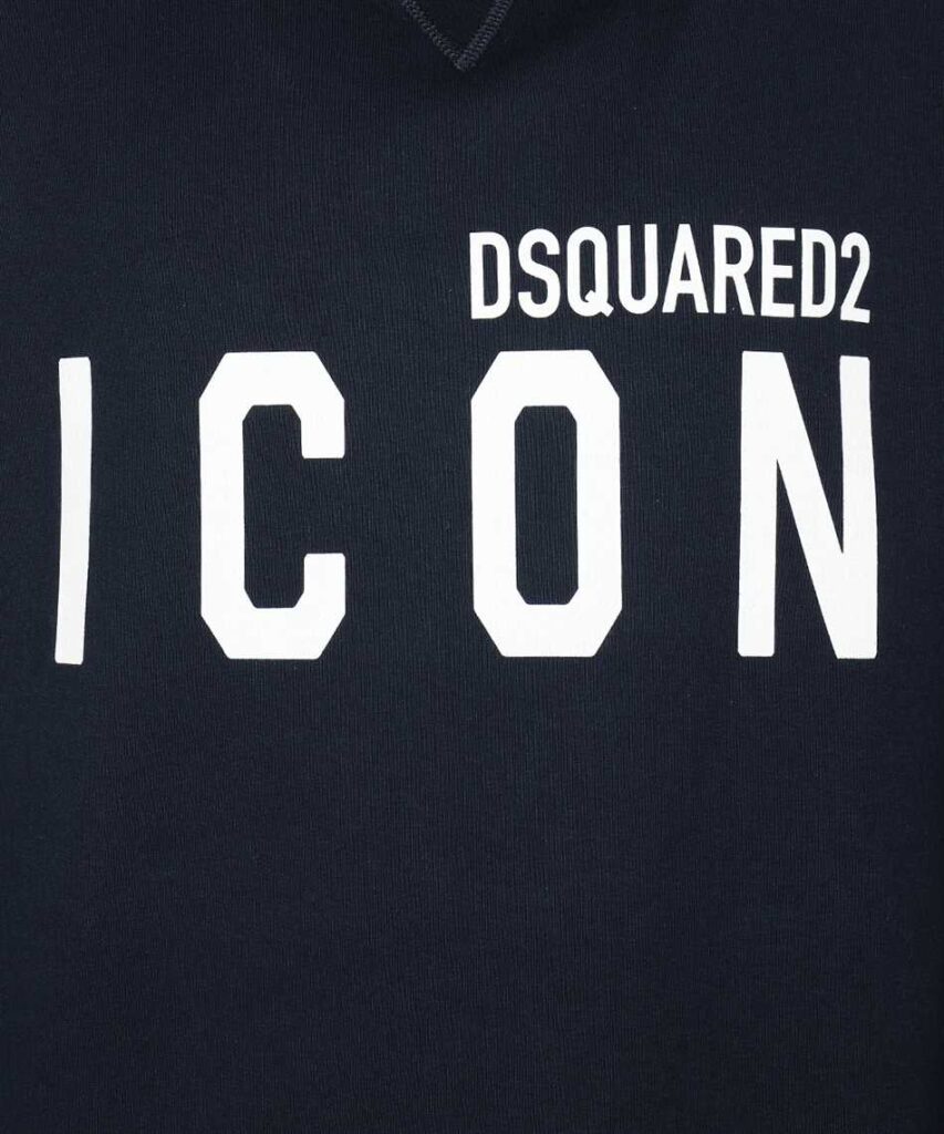 Dsquared2 Icon Hoodie Navy S79GU0003