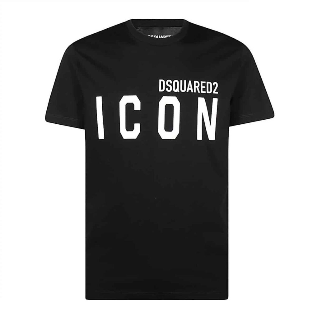 Dsquared2 Icon T-shirt Zwart S79GC0003