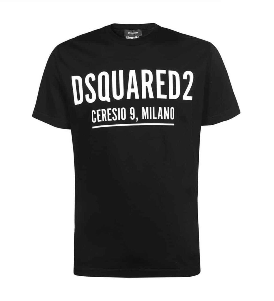 Dsquared2 T-Shirt Zwart S71GD1058