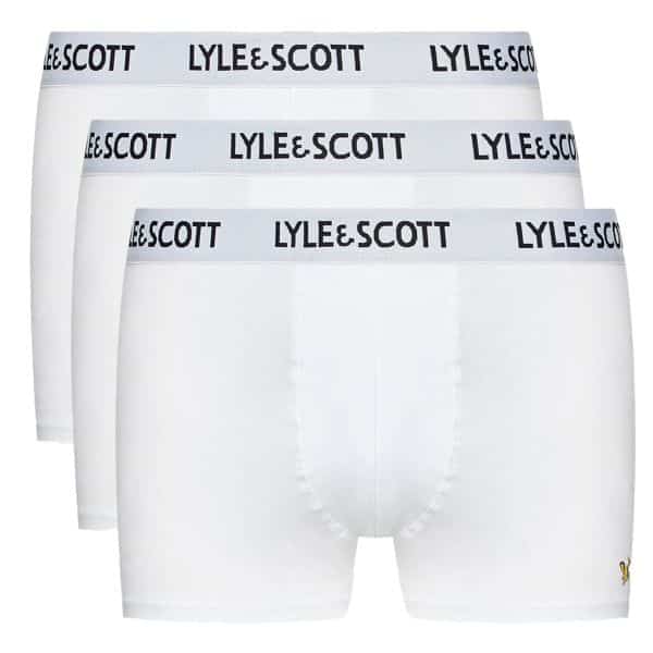 Lyle & scott boxer 3-pack wit