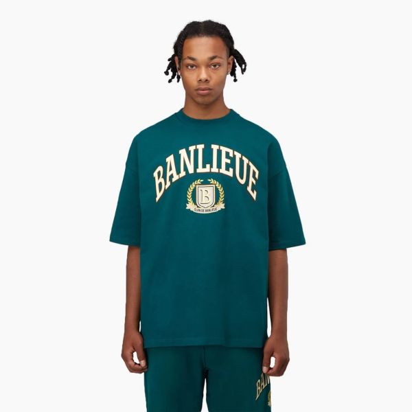 Banlieue Crest T-shirt Groen