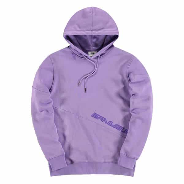 banlieue essential hoodie paars