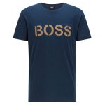 Boss Printed Logo T-shirt Navy