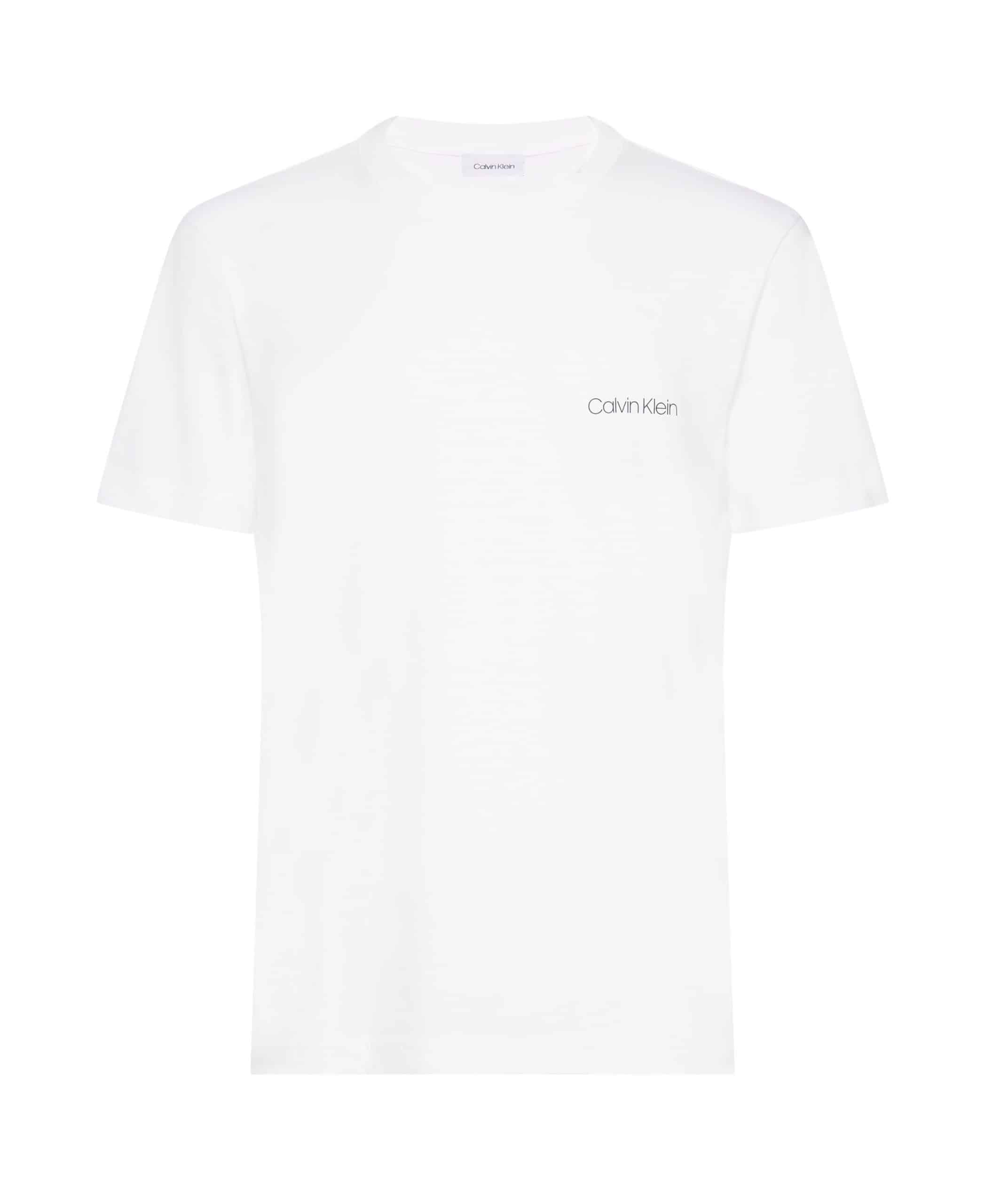calvin klein logo t-shirt wit K10K104062