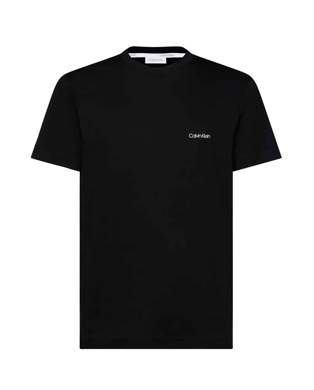 calvin klein logo t-shirt zwart K10K104062