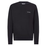 Calvin Klein Micro Logo Sweater Zwart