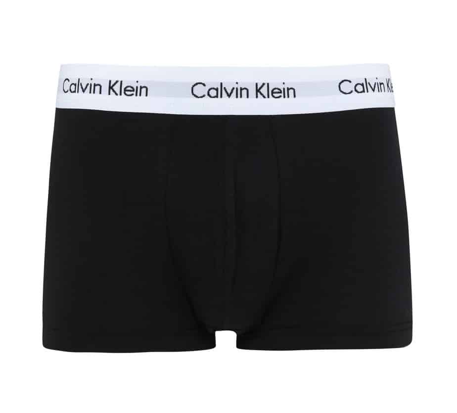 calvin klein trunk boxer 3-pack zwart-wit-grijs 0000u2664g