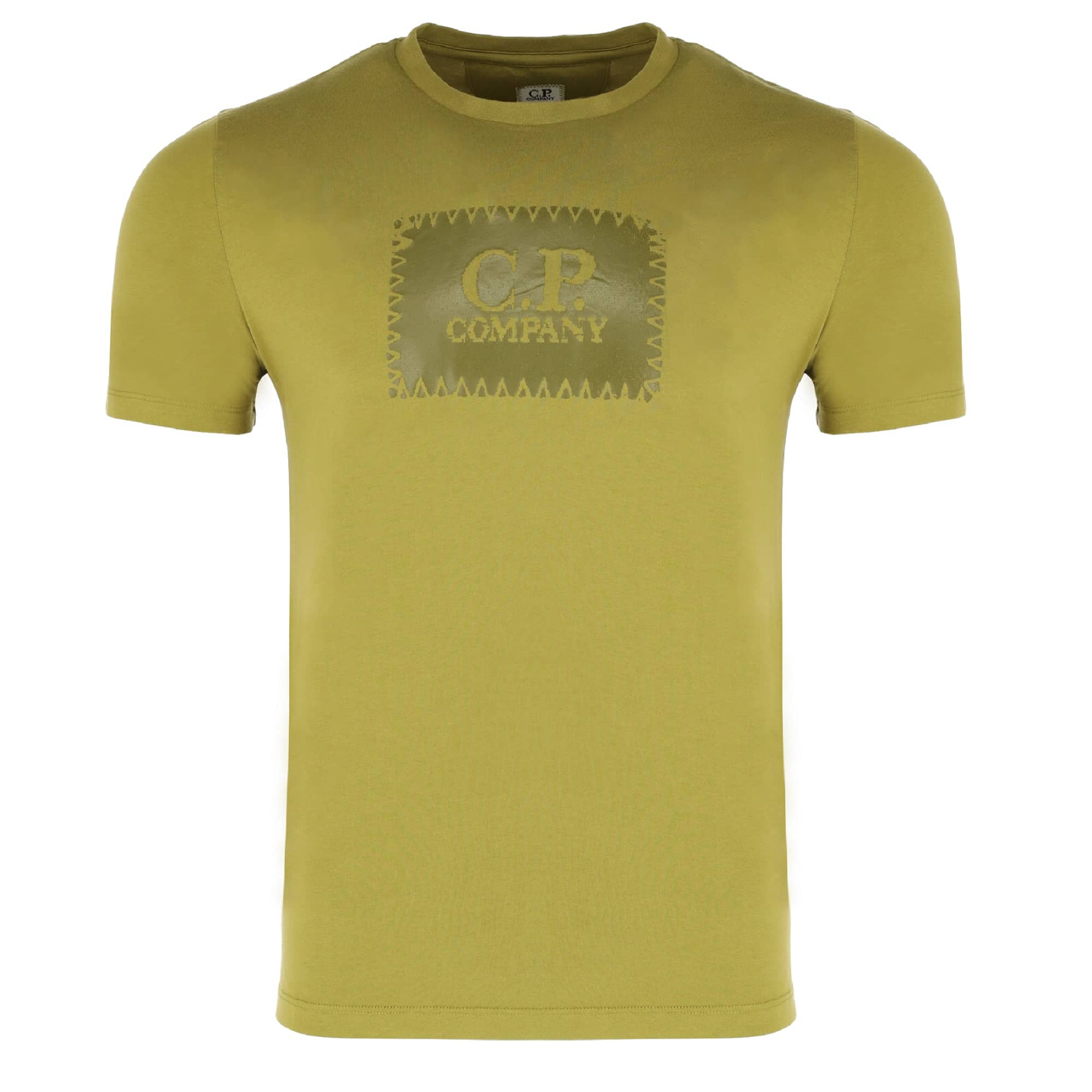CP Company Label T-shirt Groen 12CMTS042