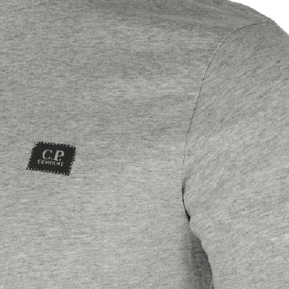 CP Company Logo Badge T-shirt Grijs 12CMTS045