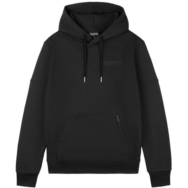 croyez abstract hoodie zwart