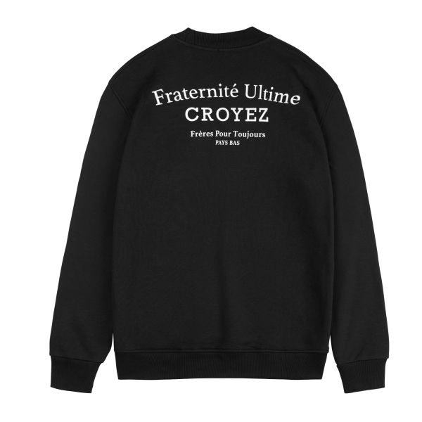 Croyez Fraternité Sweater Zwart