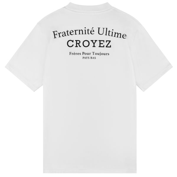 Croyez Fraternité T-Shirt Wit