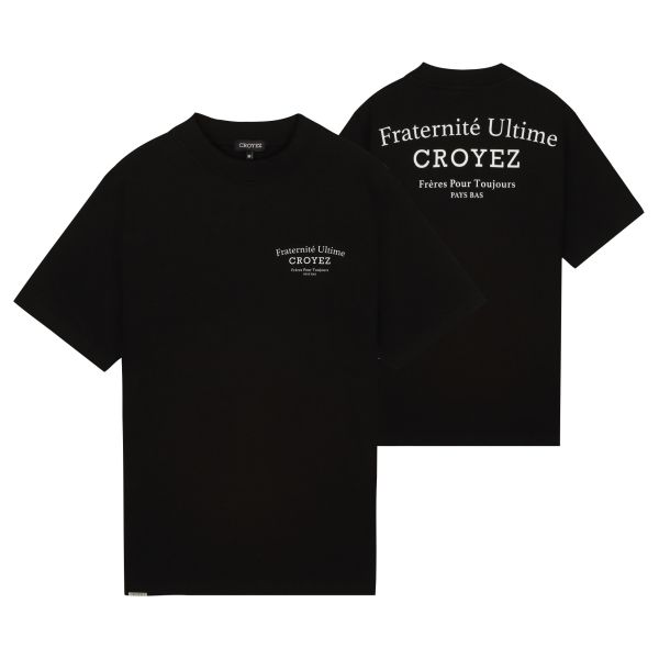 Croyez Fraternité T-Shirt Zwart