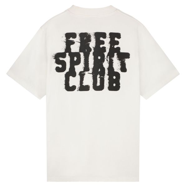 Croyez Spirit Club T-Shirt Off White