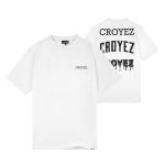 Croyez Stacked Logo T-shirt Wit