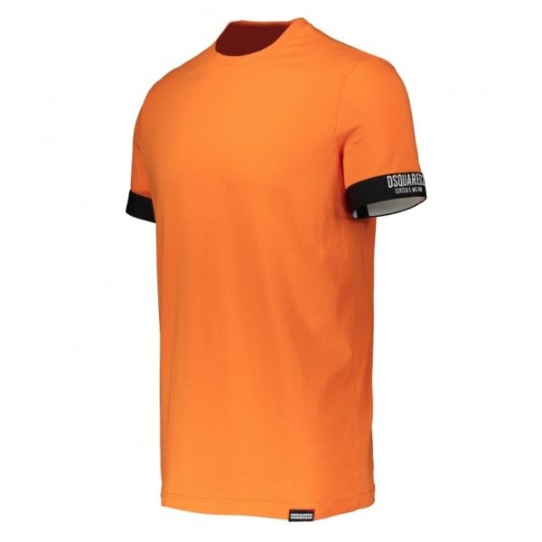Dsquared2 Ceresio Basic T-shirt Oranje