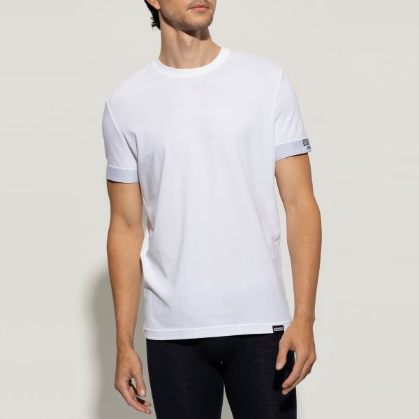 Dsquared2 Ceresio Basic T-shirt Wit