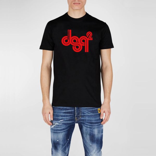 Dsquared2 DSQ2 T-shirt Zwart