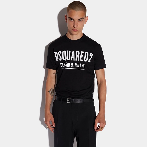 Dsquared2 Milano T-shirt Zwart