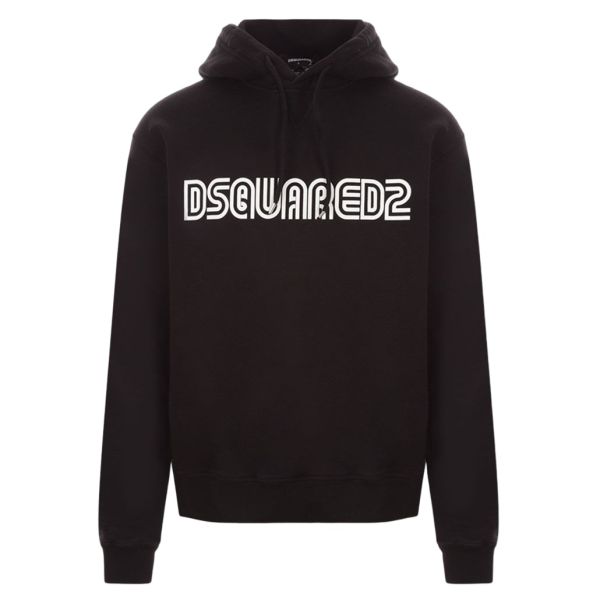 Dsquared2 Outline Cool Hoodie Zwart