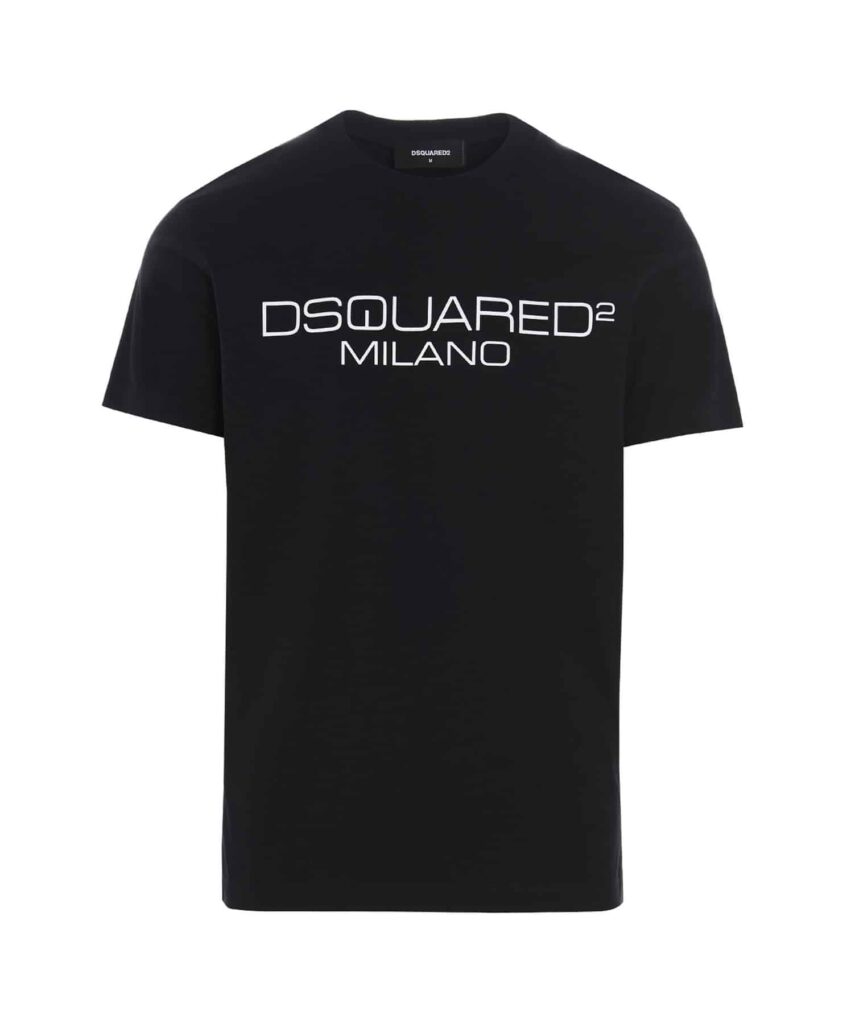 Dsquared2 T-shirt Zwart S74GD0899