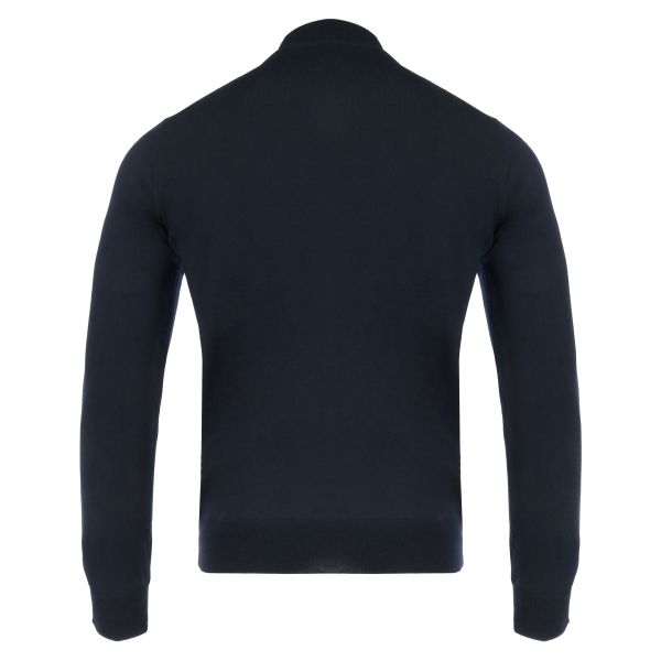 gran sasso knitwear mock sweater navy 2