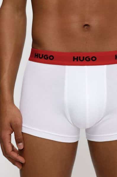 Hugo Boxer 3-Pack Zwart Wit Grijs