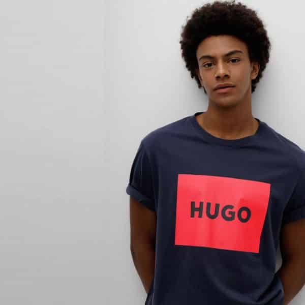 Hugo Dulive T-shirt Donker Blauw