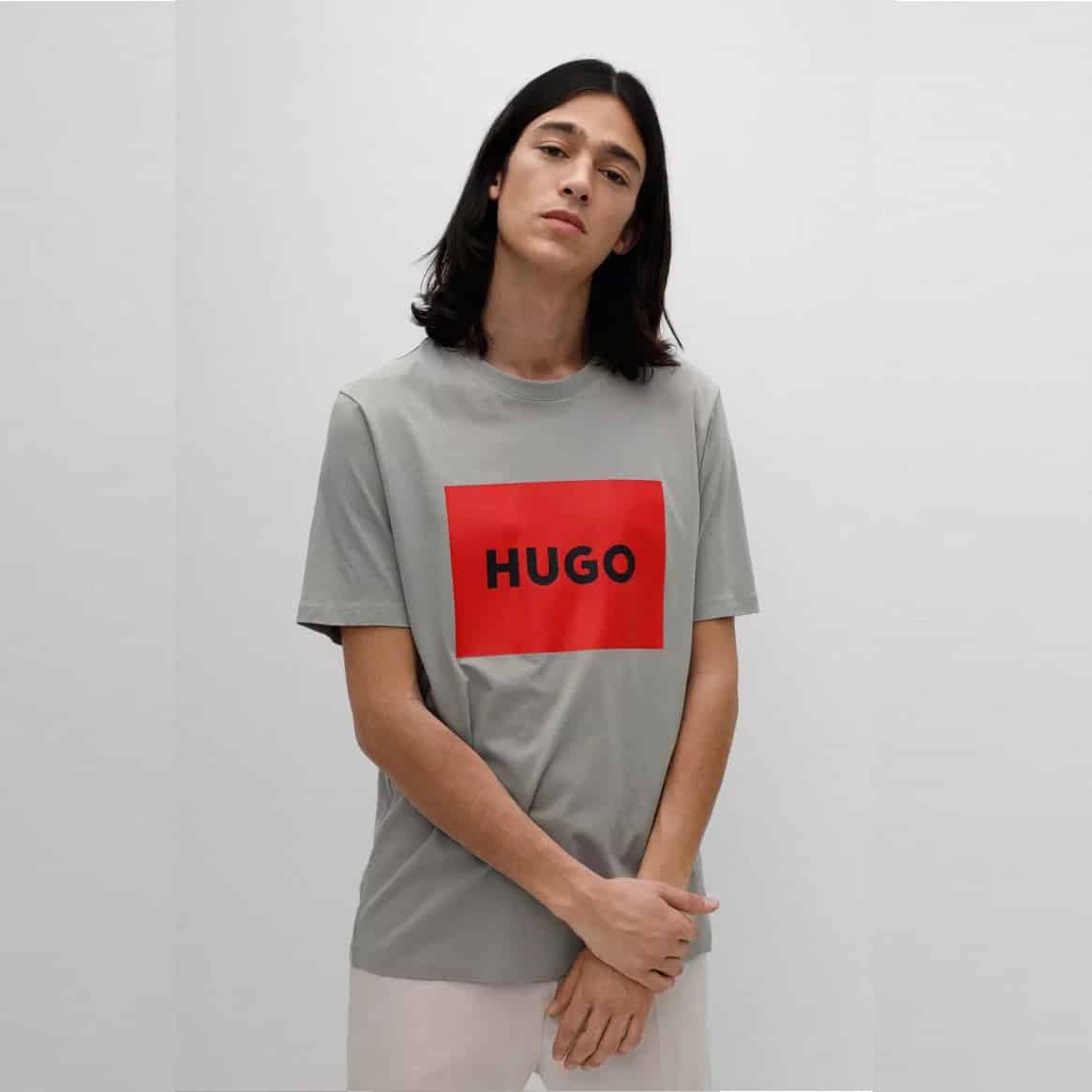 Hugo Dulive T-Shirt Grijs