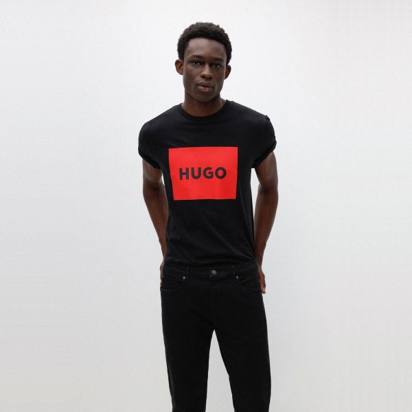 Hugo Dulive T-shirt Zwart