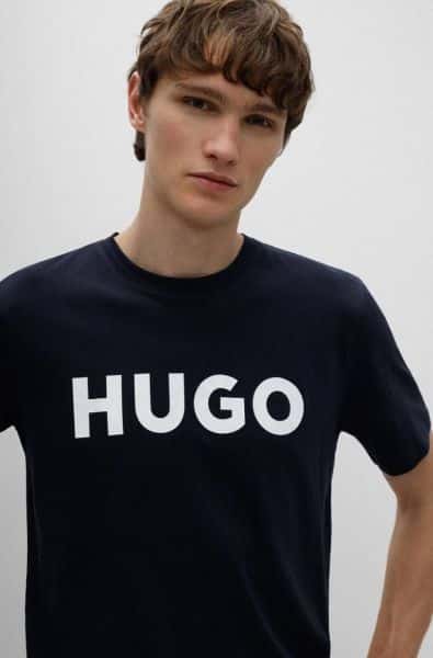 Hugo Dulivio T-Shirt Donkerblauw
