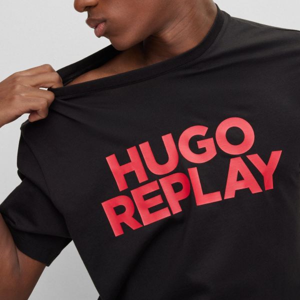 Hugo Replay T-shirt Zwart