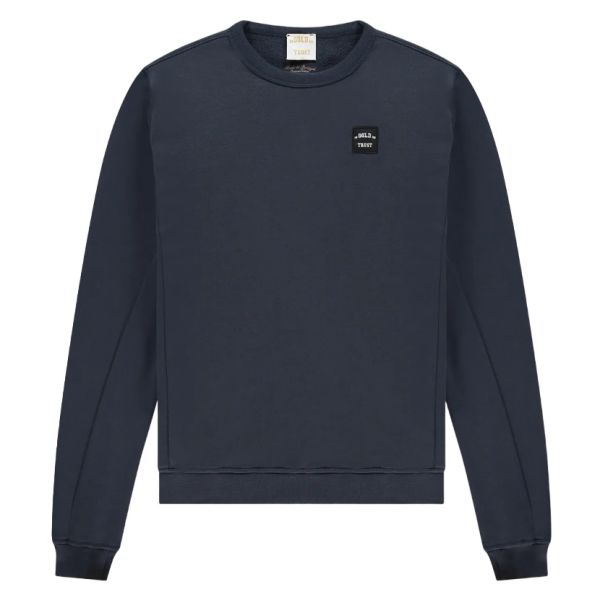 in gold we trust the lifetime sweater blauw