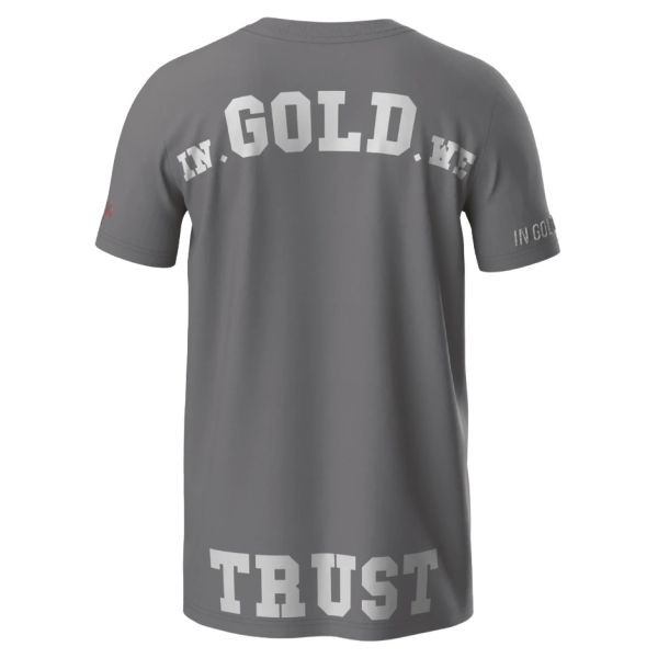 In Gold We Trust The Pusha T-shirt Antraciet