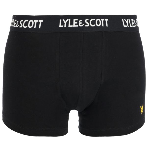 lyle & scott boxer 3-pack zwart