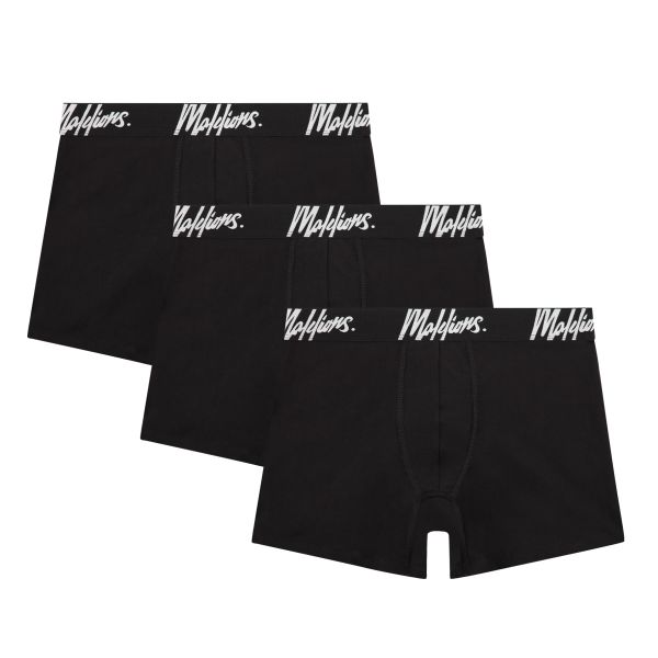 Malelions Boxer 3-Pack Zwart