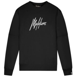 malelions essentials sweater zwart