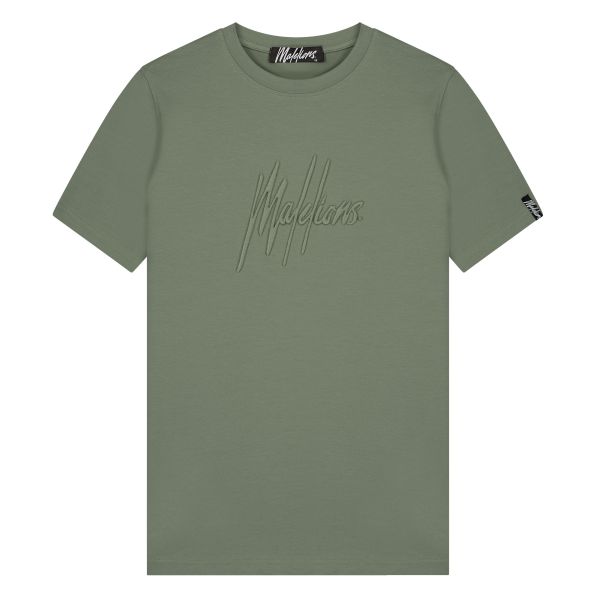 Malelions Essentials T-shirt Donker Groen