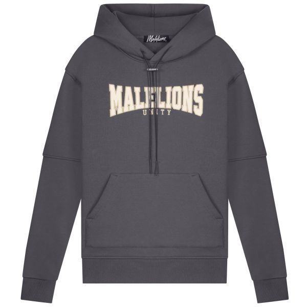 malelions unity hoodie antraciet
