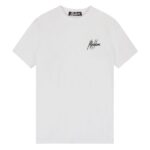 Malelions Wave Graphic T-shirt Wit