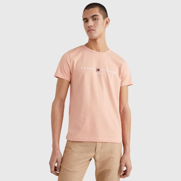 Tommy Hilfiger Logo T-shirt Peach