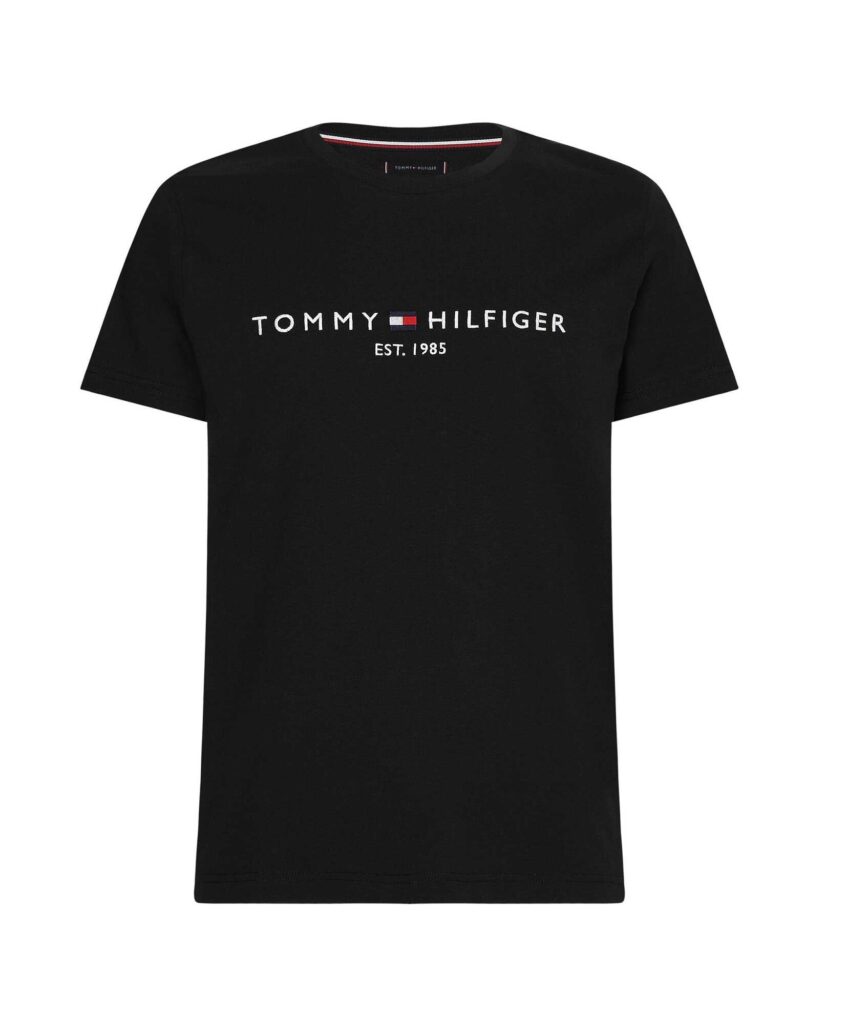 Tommy Hilfiger Logo T-shirt Zwart MW0MW11465