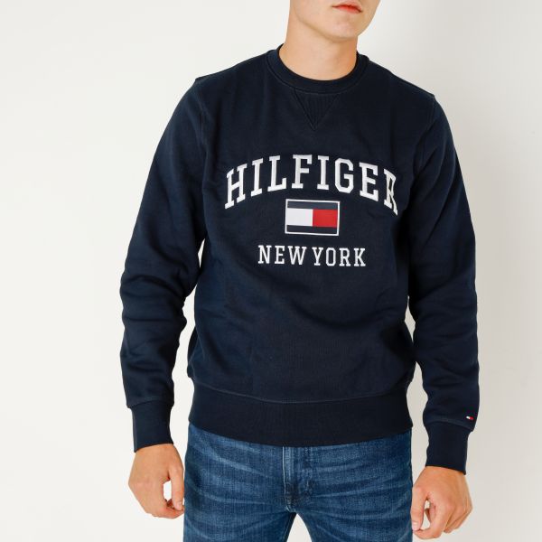 Tommy Hilfiger Modern Varsity Sweater Navy