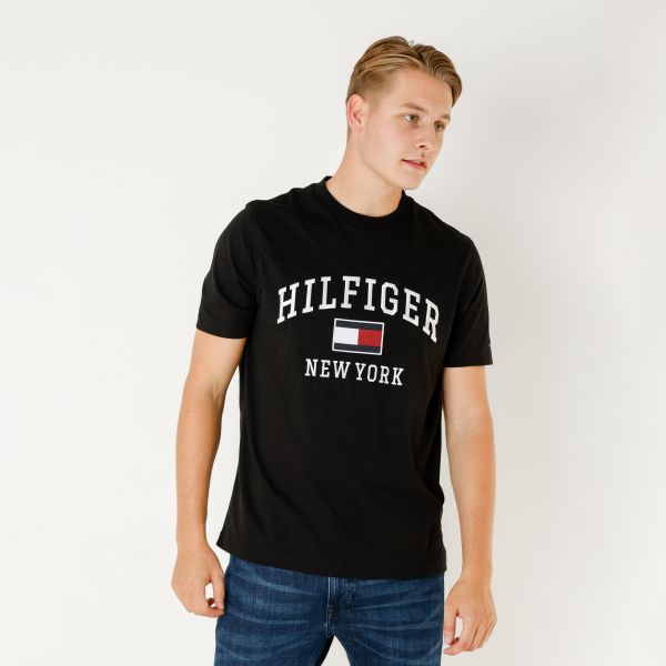 Tommy Hilfiger Modern Varsity T-shirt Zwart