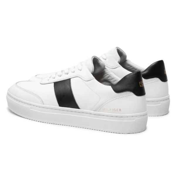 Tommy Hilfiger Premium Cupsole Sneaker Wit