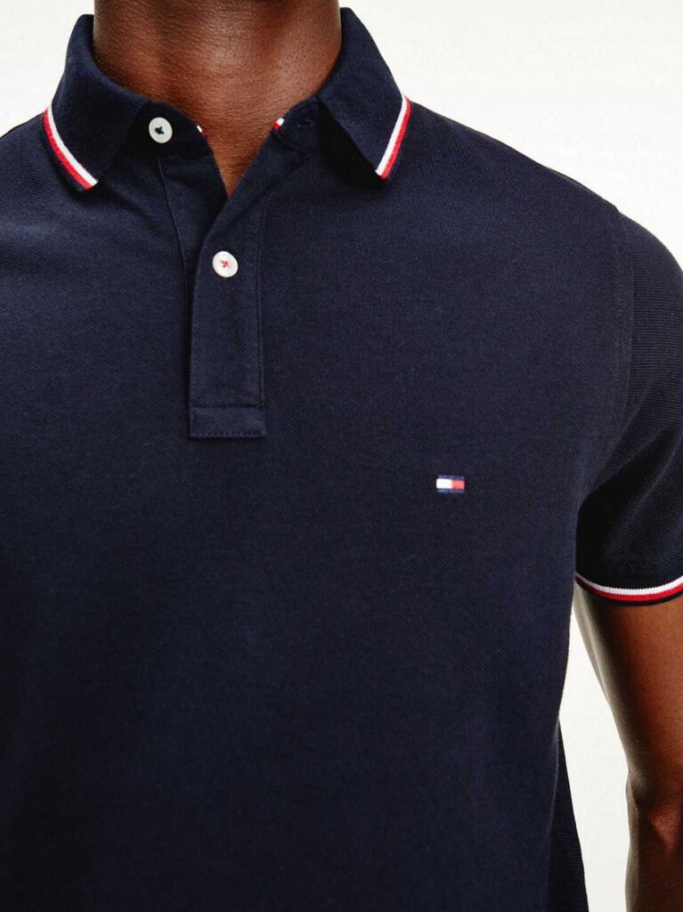 Tommy Hilfiger Tipped Polo Navy MW0MW13080