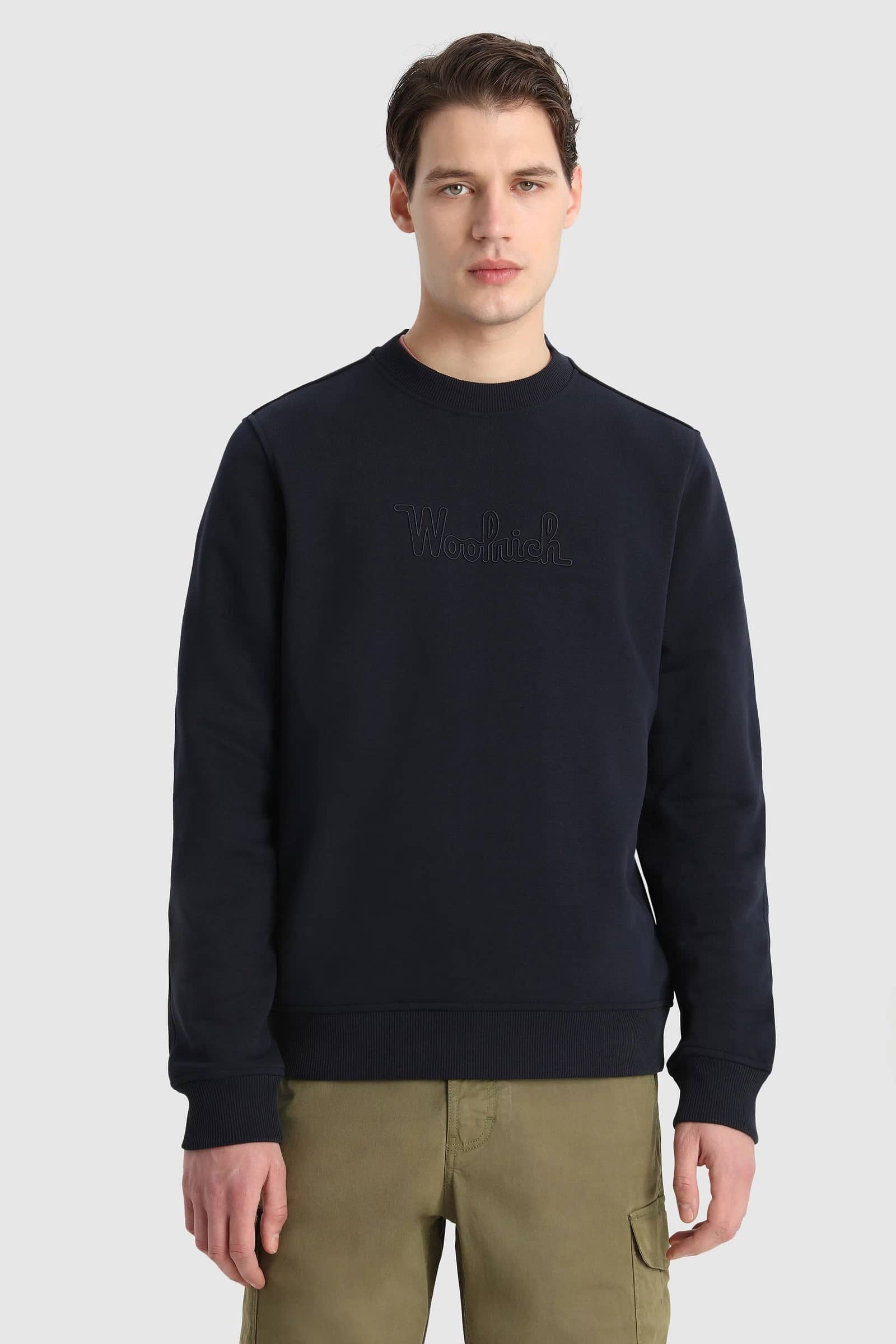 Woolrich Luxury Sweater Navy